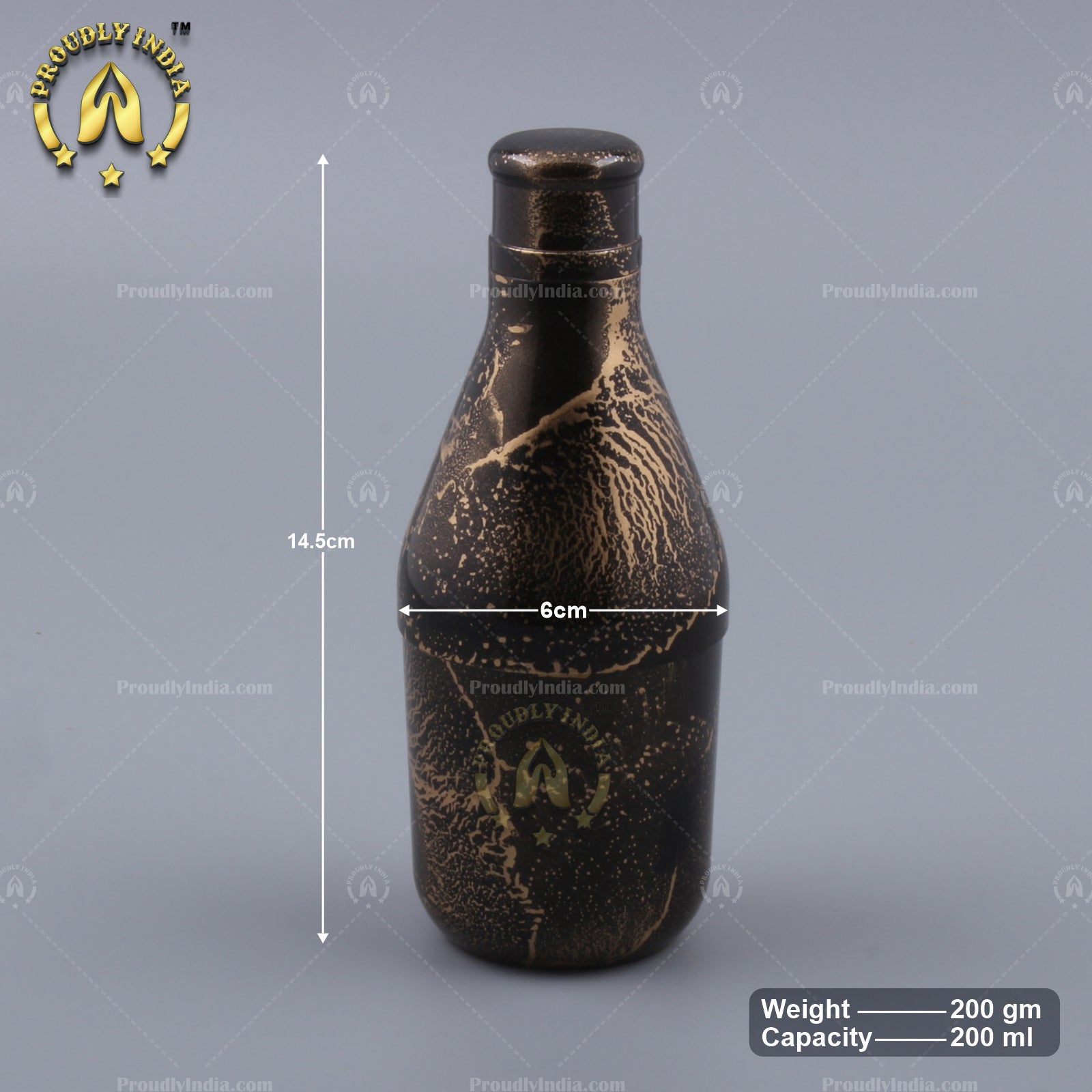 Black Enamelled Copper Mukhwas Dani