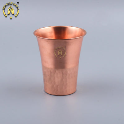 Copper Water Bottle 800ml With 1 Copper Glasses