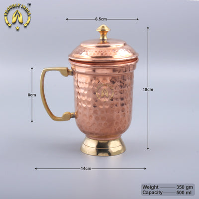Copper Water Jug 500 ml