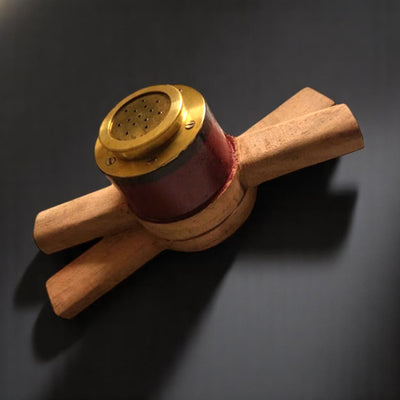 Wooden Idiyappam Press with Brass Jali
