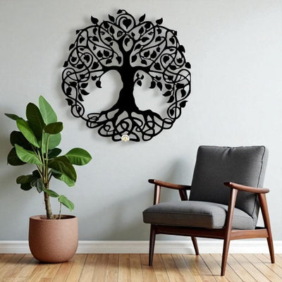 Rooted Whispers Metal Wall Art
