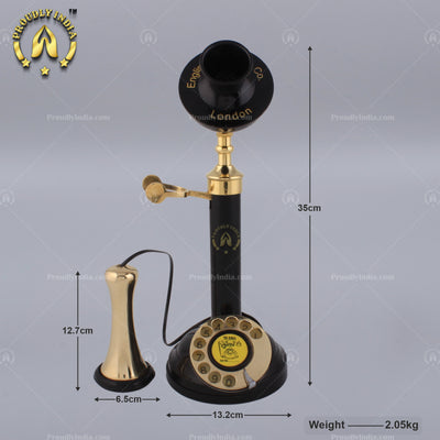 Backelite Old Roatary Dial Antique Telephone