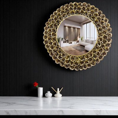 Roseluxe Bloom Wall Mirror