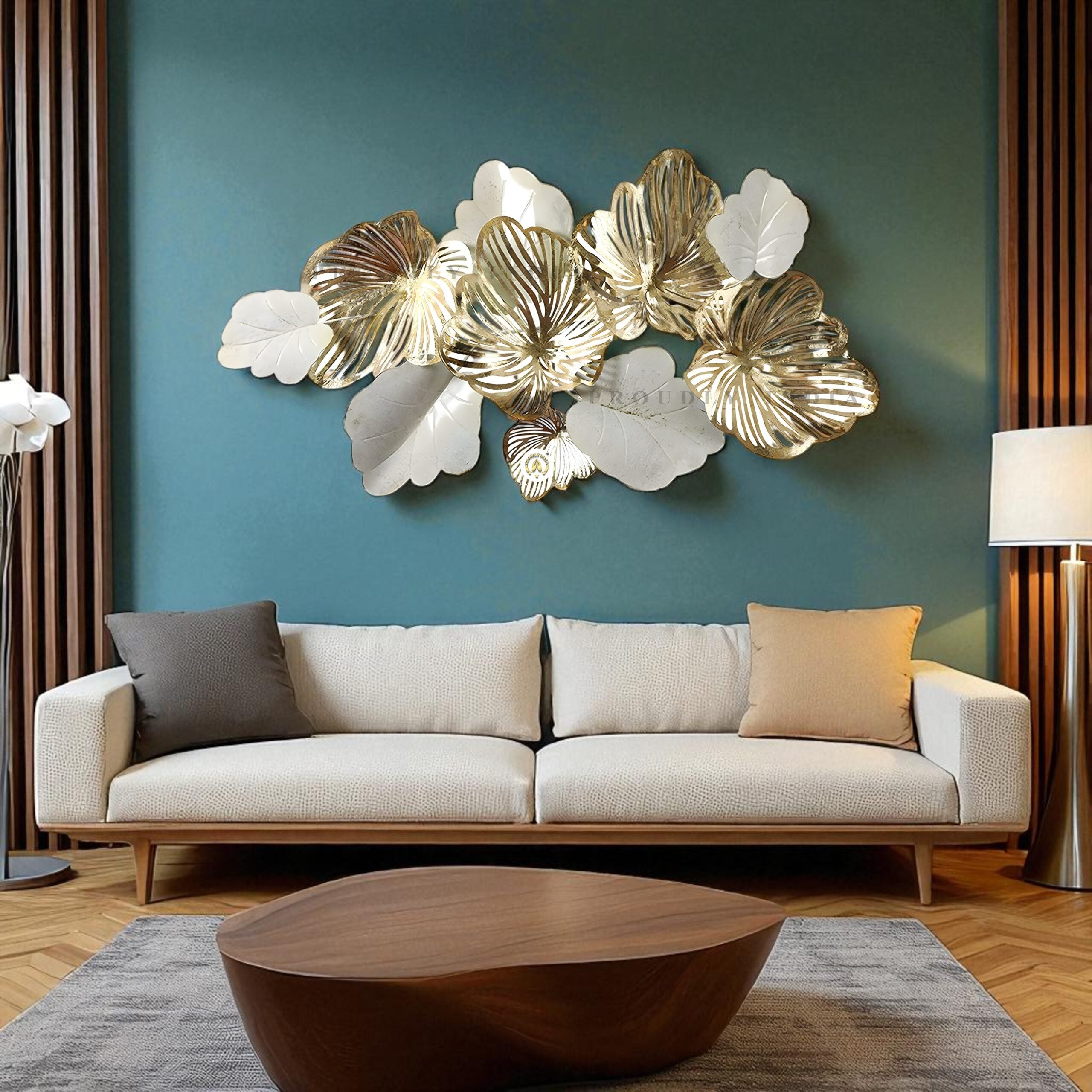 Whispers of Pearlshade Metal Wall Art