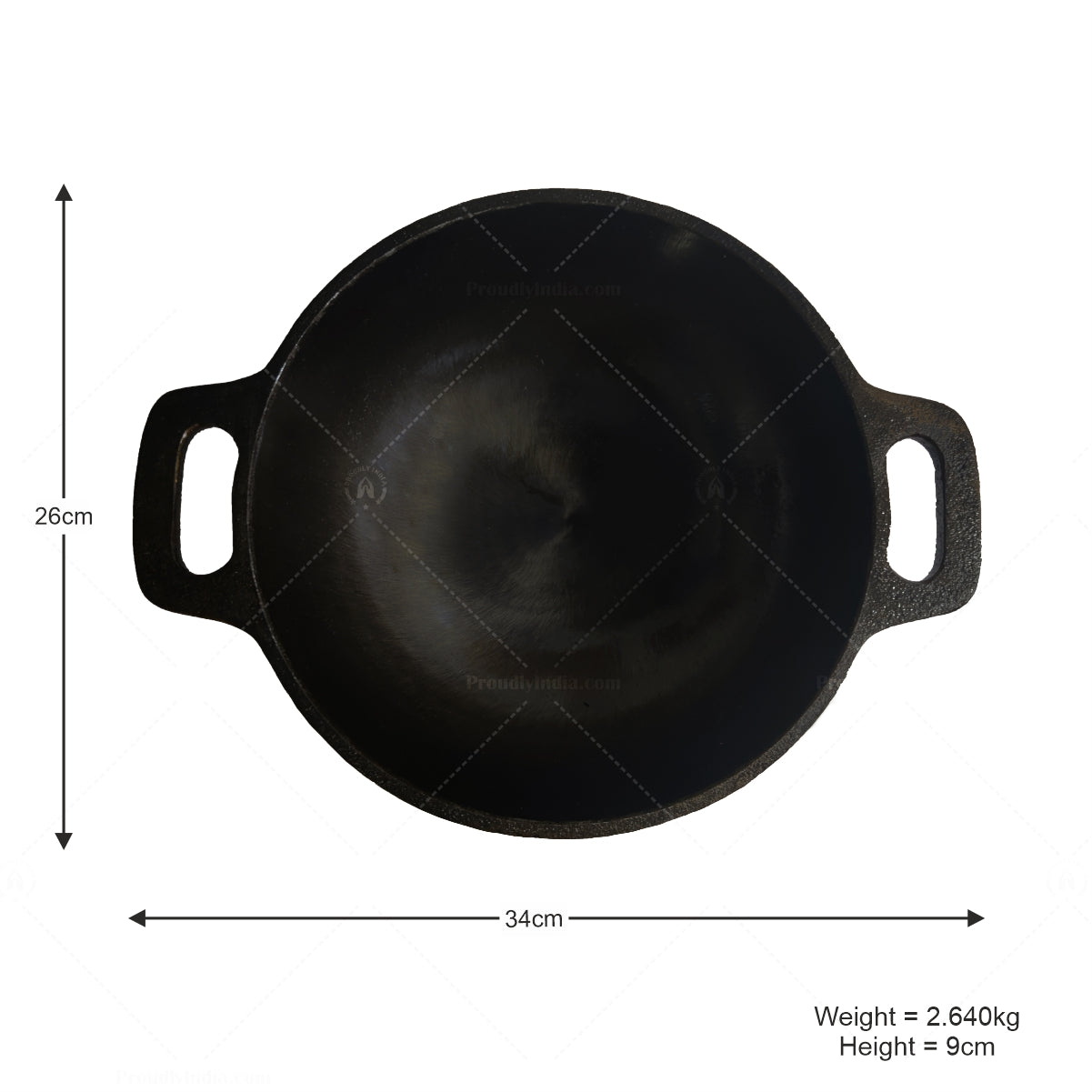 Premium Cast Iron Gravy Kadai