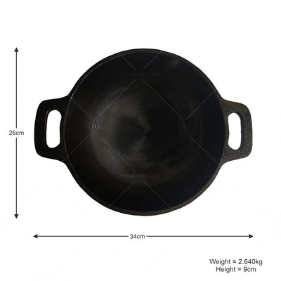 Premium Cast Iron Gravy Kadai