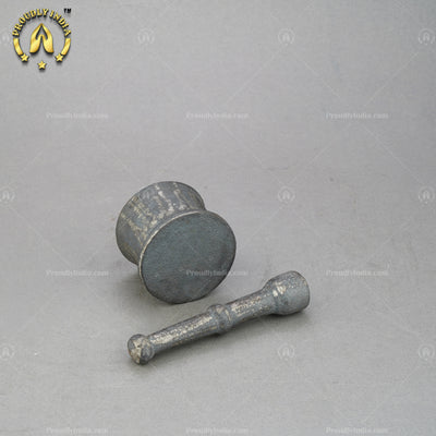 Small Iron Mortar and Pestle