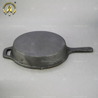 Iron Skillet with Single Handle