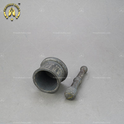 Small Iron Mortar and Pestle