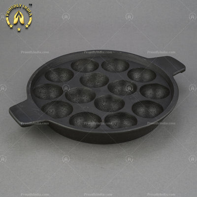 Premium 14 Pits Flat Paniyaram Pan