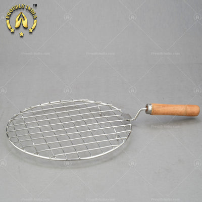 Stainless Steel Round Roti Grill Roaster
