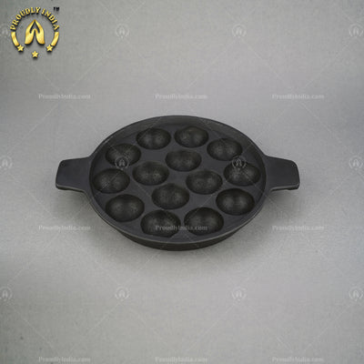 Premium 14 Pits Flat Paniyaram Pan