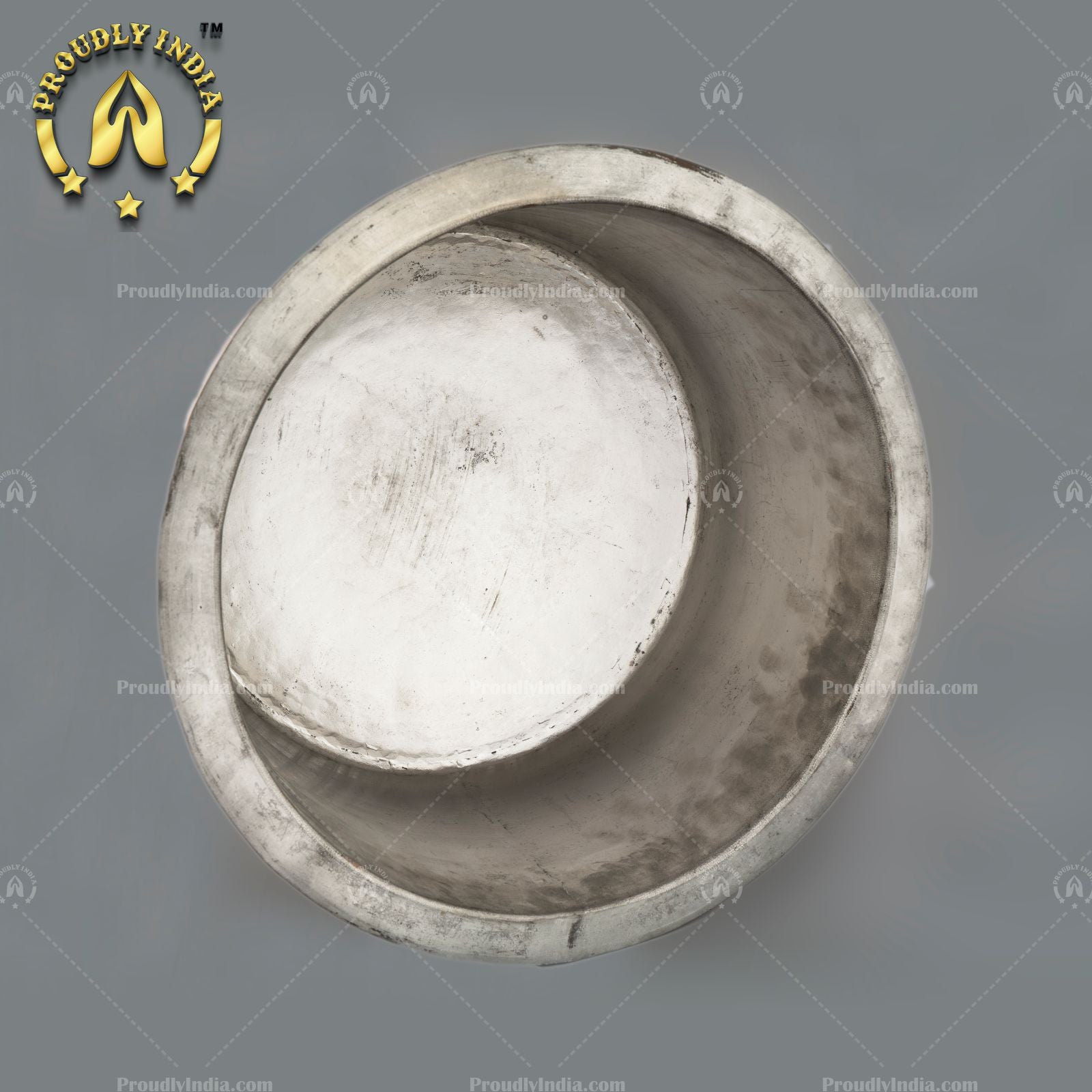 20 Liters Copper Handi with Tin coating