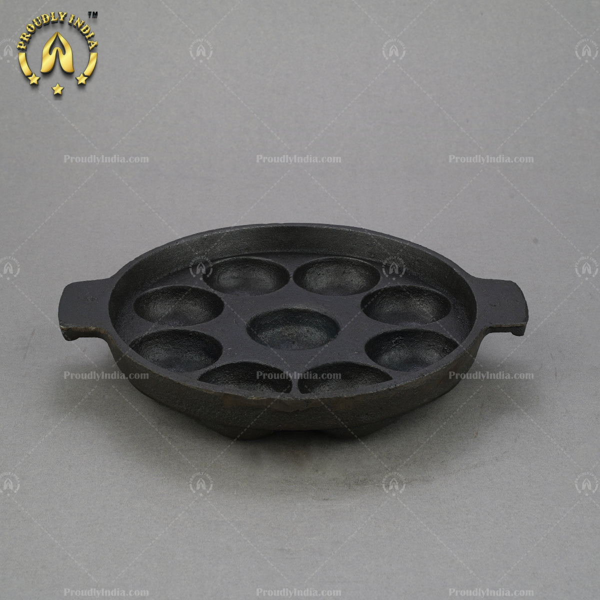 Iron Paniyaram Pan with 9 Pits
