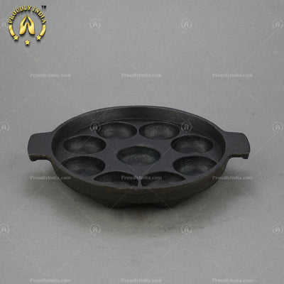Iron Paniyaram Pan with 9 Pits