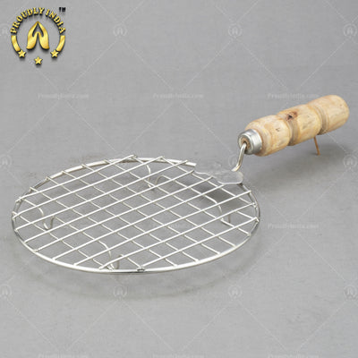 Stainless Steel Round Roti Grill Roaster