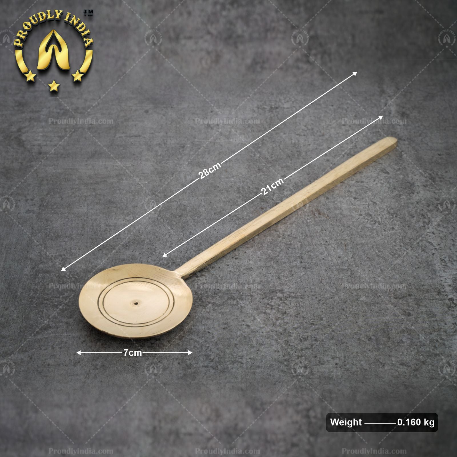 Set Of 3 Flat Ladle | Thatta Karandi
