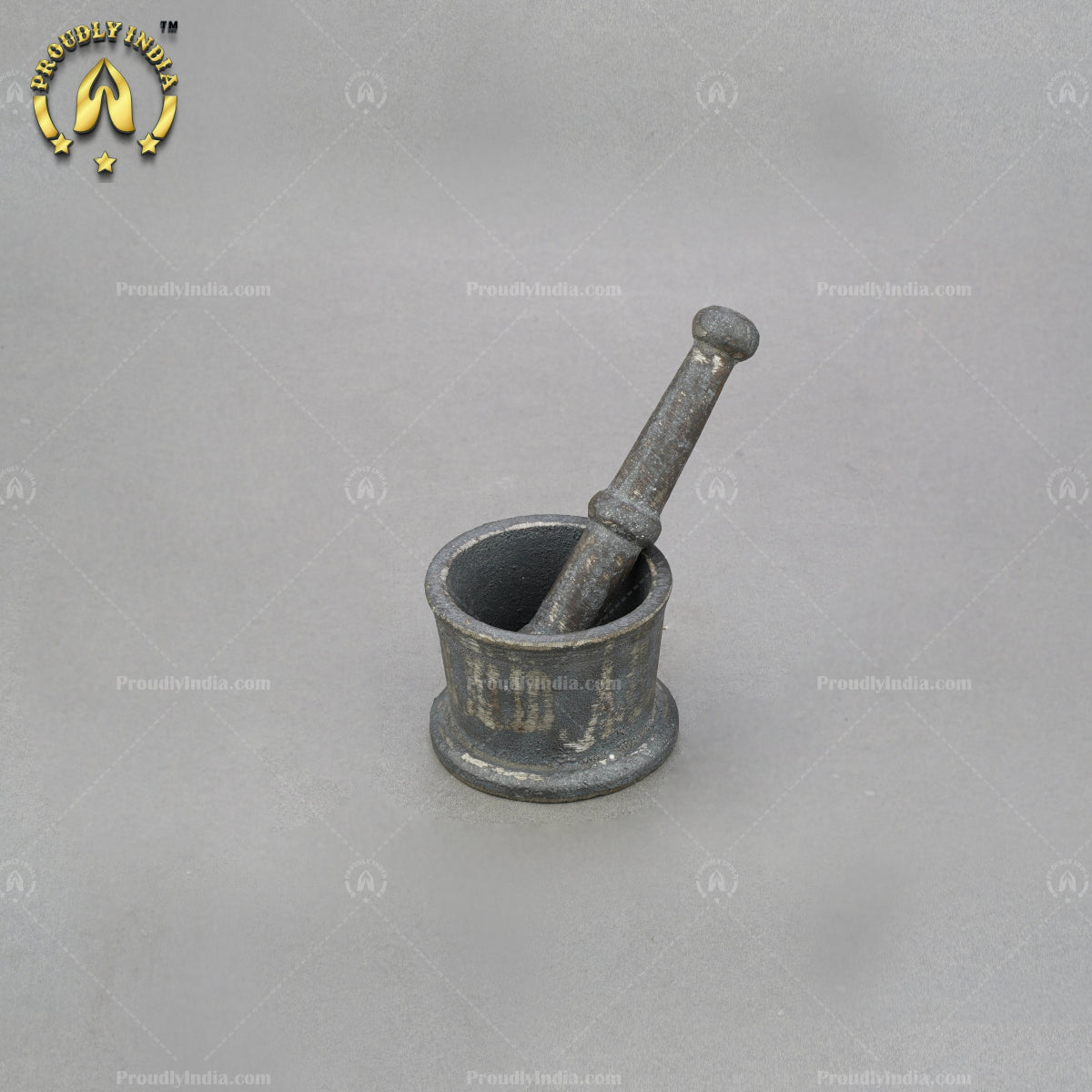 Small Iron Mortar and Pestle