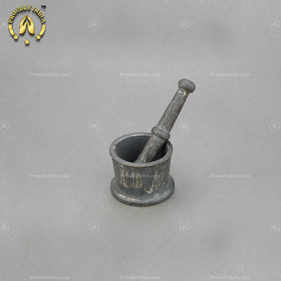 Small Iron Mortar and Pestle