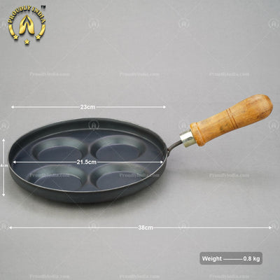 4-Pits Iron Pancake & Uttapam Maker