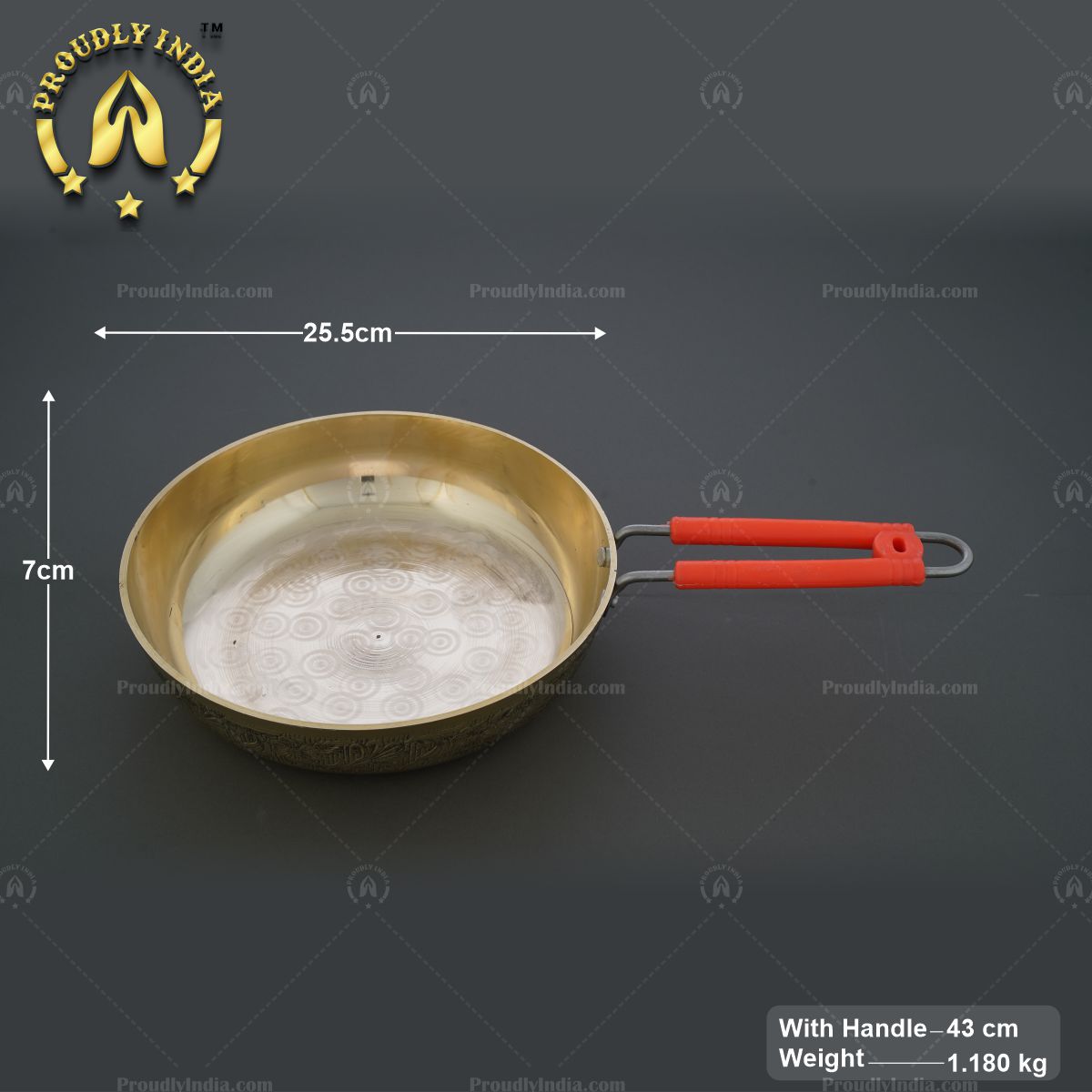 Brass Skillet Frying Pan