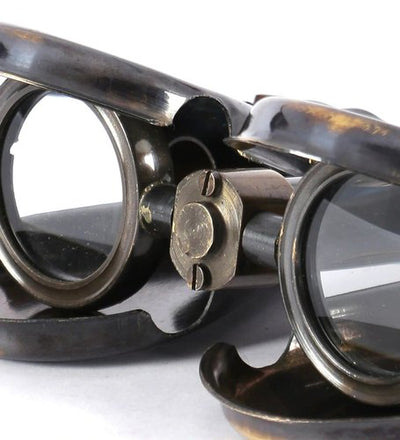 Foldable Brass Kelvin & Hughes Binocular London 1917