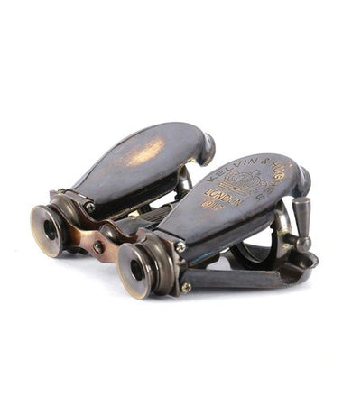 Foldable Brass Kelvin & Hughes Binocular London 1917