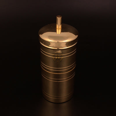 Pure Brass Coffee Filter With Set Of 6 Dabara