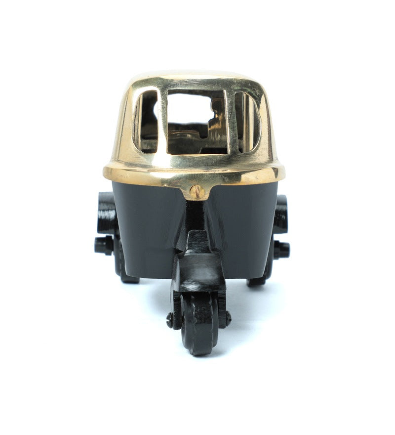 Brass Indian Auto Rickshaw Miniature