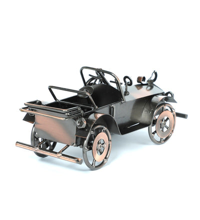 Vintage Military Miniature Jeep Showpiece