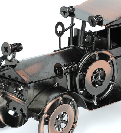 Vintage Military Car Miniature Retro Vehicle Showpiece