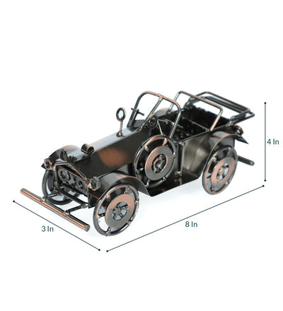 Vintage Military Miniature Jeep Showpiece