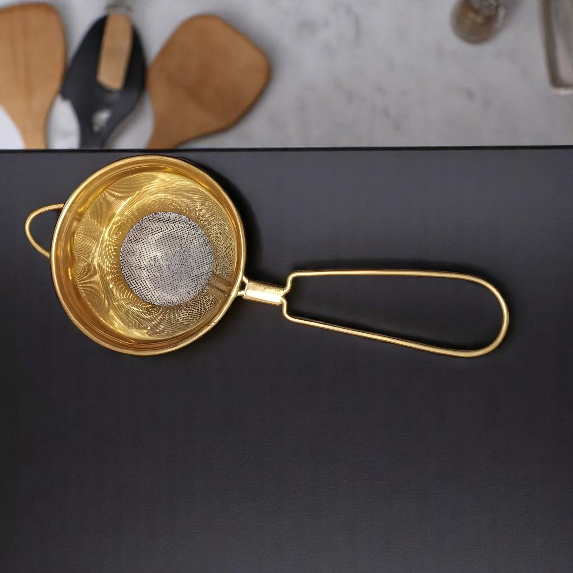 Brass Tea Strainer
