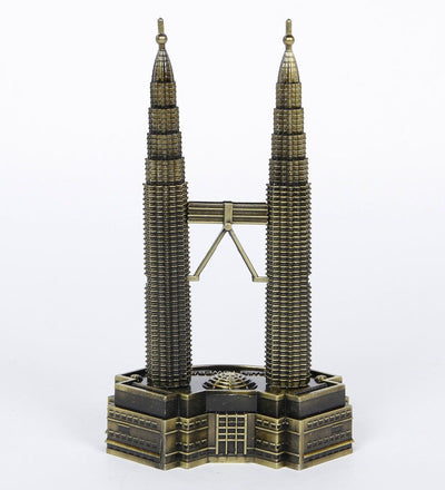 Malaysia Twin Tower Vintage Miniature Showpiece