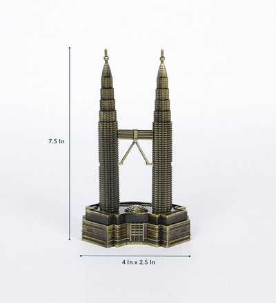 Malaysia Twin Tower Vintage Miniature Showpiece
