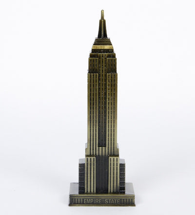 Bronze Iron Souvenir Empire State Building Miniature