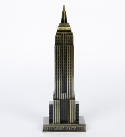 Bronze Iron Souvenir Empire State Building Miniature