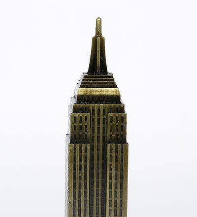 Bronze Iron Souvenir Empire State Building Miniature