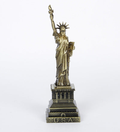 Bronze Iron Statue Of Liberty Showpiece