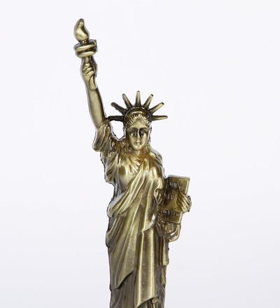 Bronze Iron Statue Of Liberty Showpiece