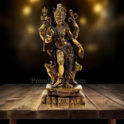 Buy 18-Inch Brass Lord Shiva Idol