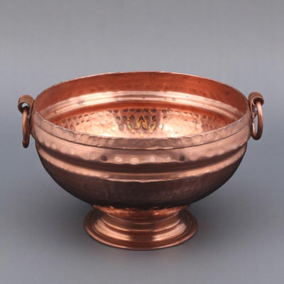 Traditional Copper Round Gangalam