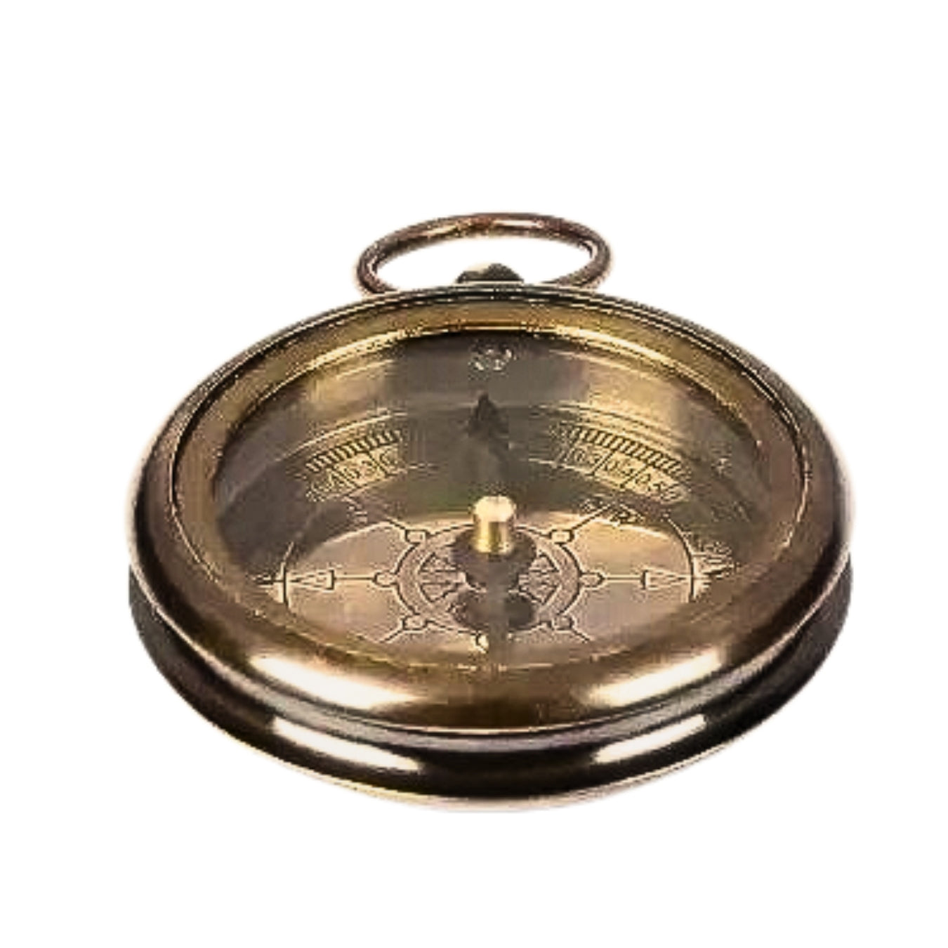 Metal Finish Nautical Brass Compass