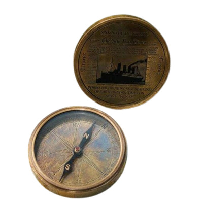 1912 Brass Vintage Compass