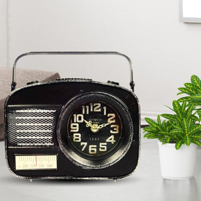 Metal Design Brown Vintage Radio Transistor