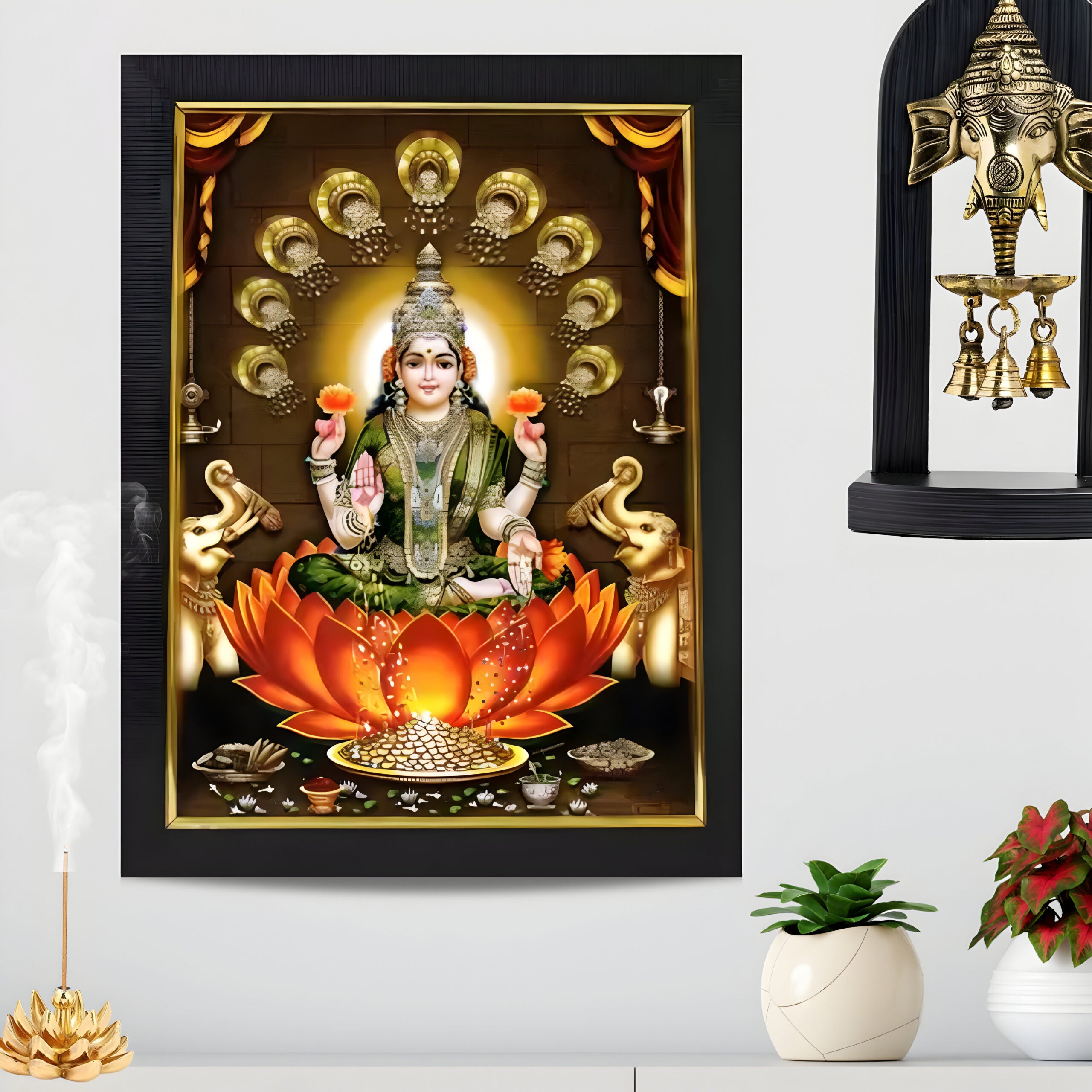 Dhana Lakshmi God Photo Frame