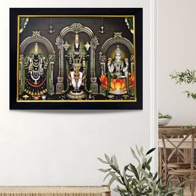 Padmavati Lakshmi God Photo Religious Frame