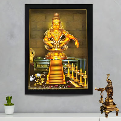 Ayyappa Swamy Religious Frame