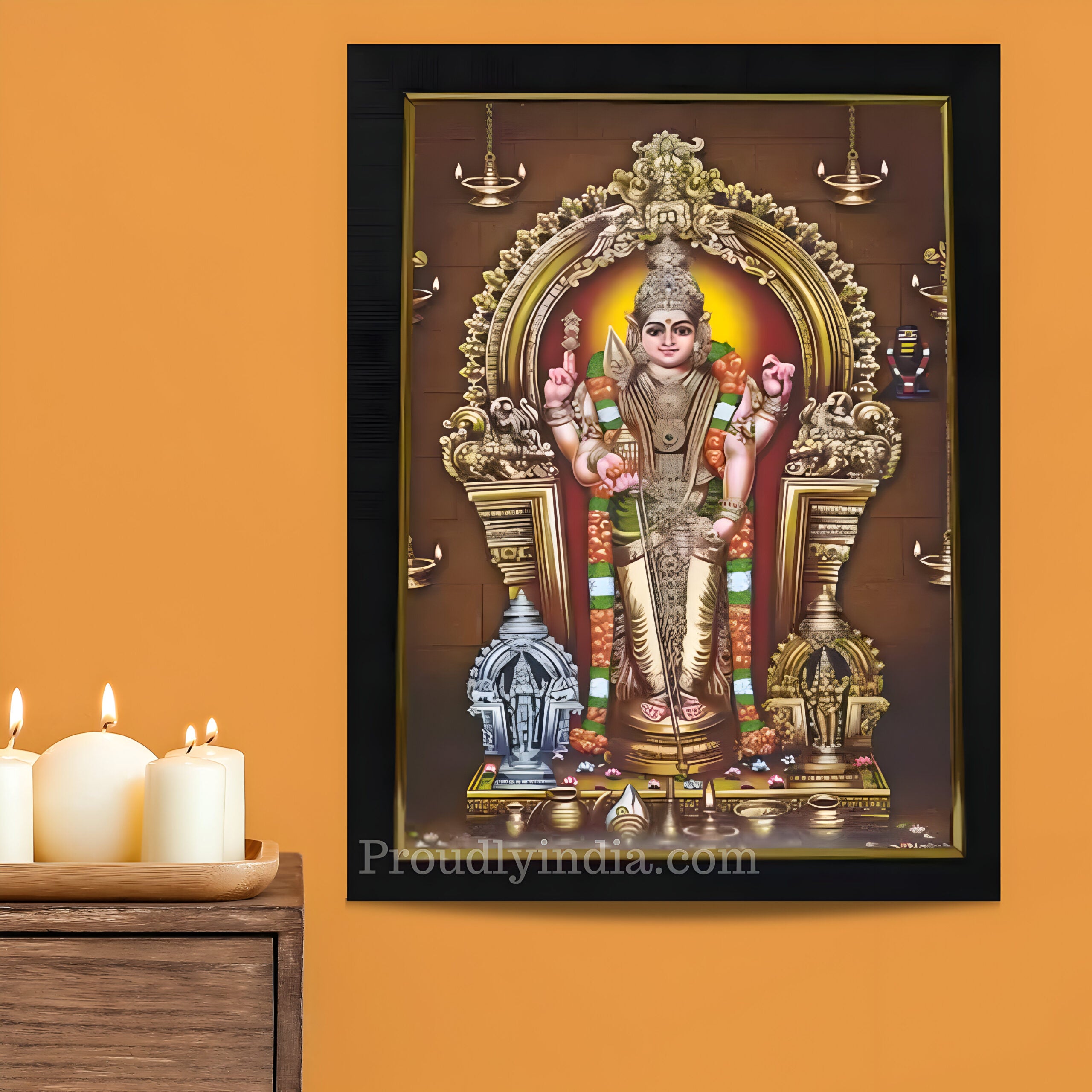Karthikeya Murugan Photo Frame