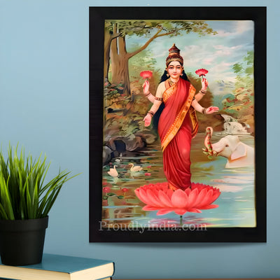 Goddess Lakshmi Devi Photo Frame
